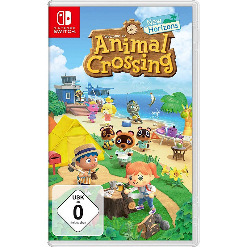 Die Hülle von Animal Crossing New Horizons