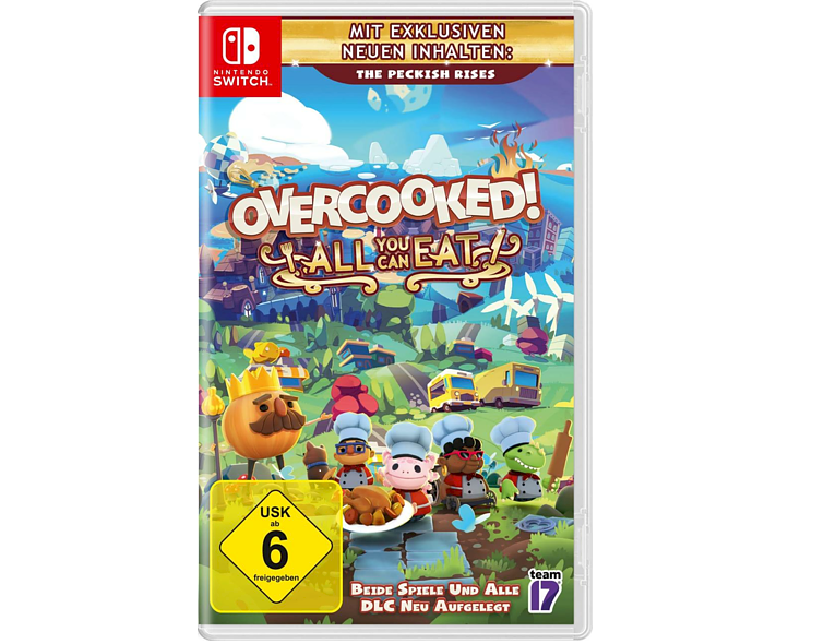 Das Cover von Overcooked all you can eat!