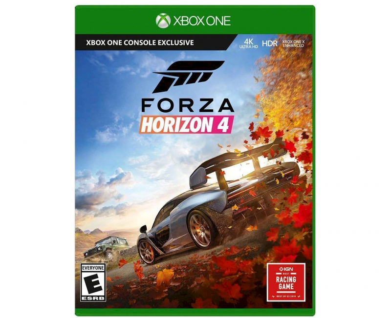 Das Cover von Forza Horizon 4.