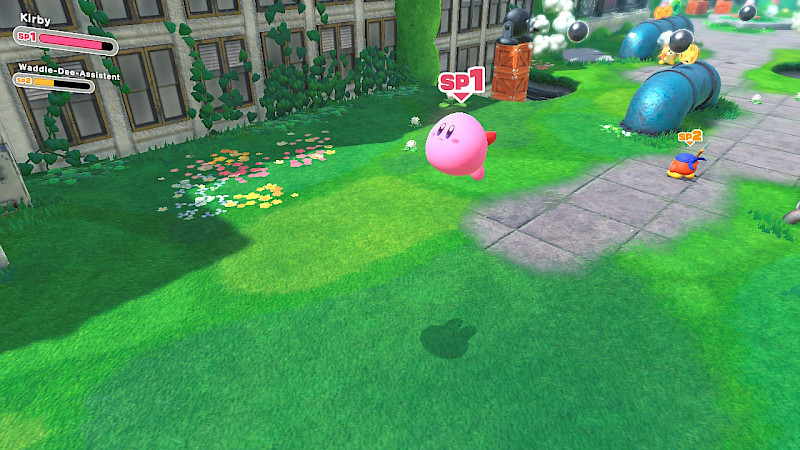 Kirby fliegt